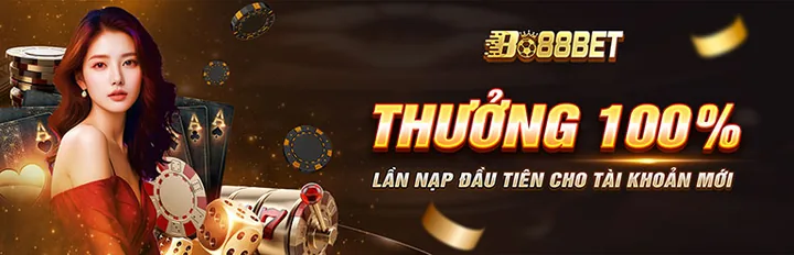 Thưởng 100% lần nạp đầu tiên tại Bo88bet